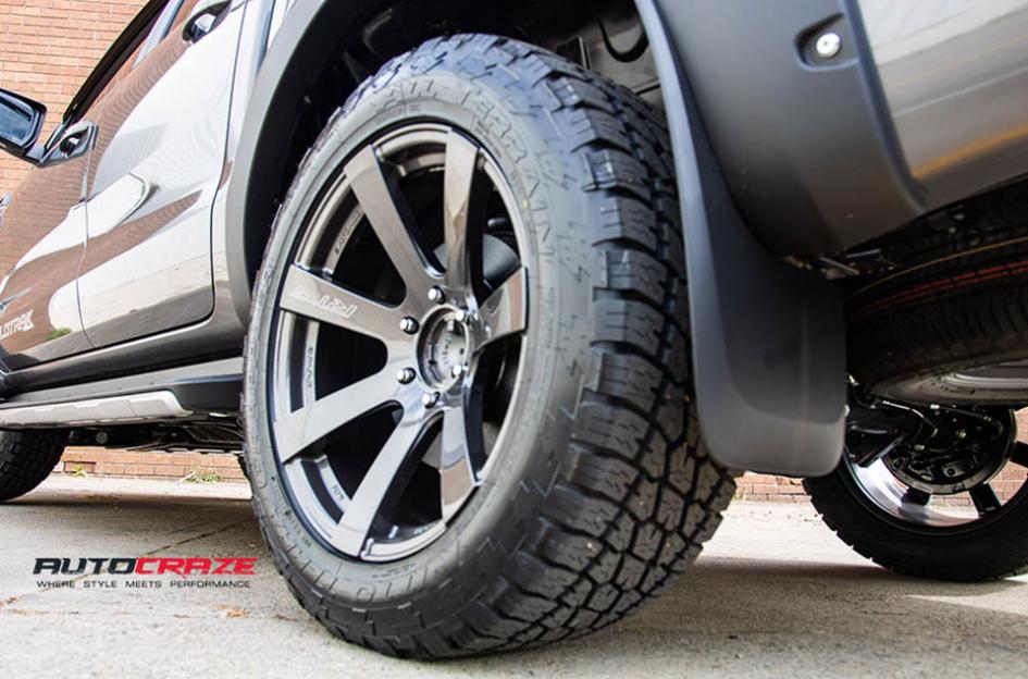FORD RANGER RTG MATTE BLACK LASER TEXT